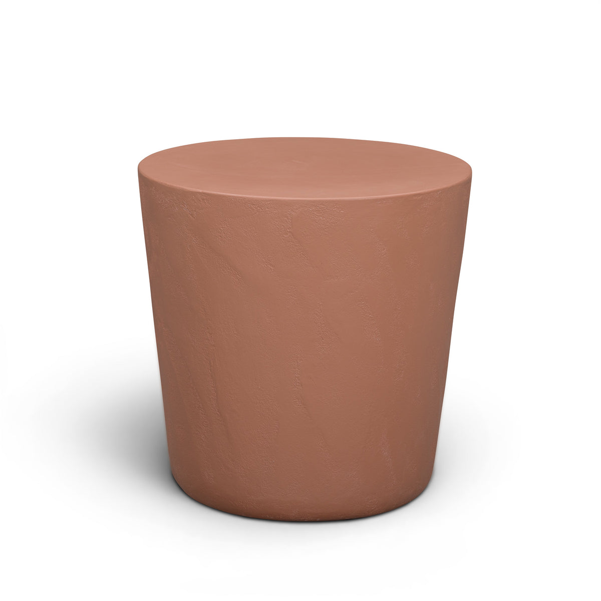 Margot Indoor Outdoor Concrete Stool front angle view
