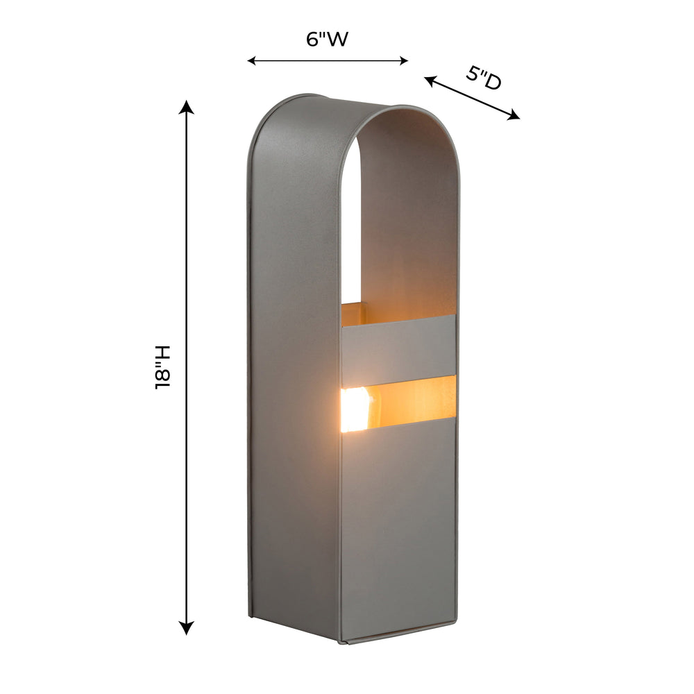 Arther Grey Tall Table Lamp dimensions