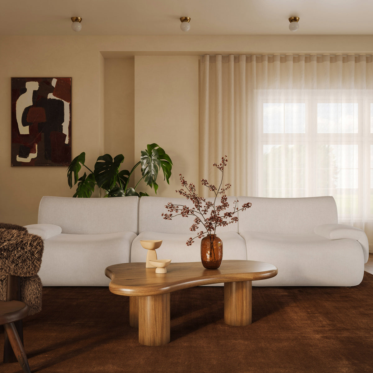Zenith 117" Modular Sofa - View 2