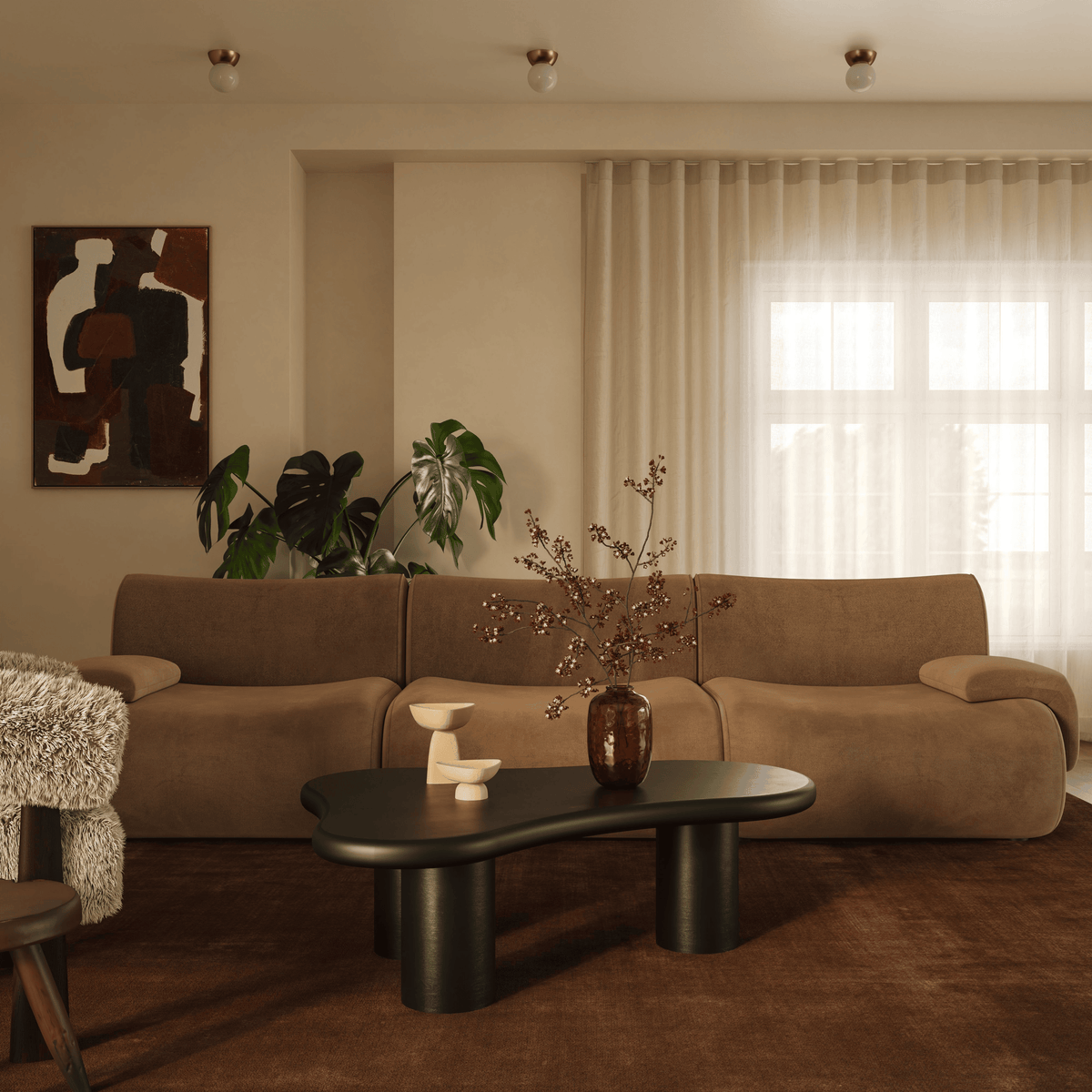 Zenith 117" Modular Sofa - View 17