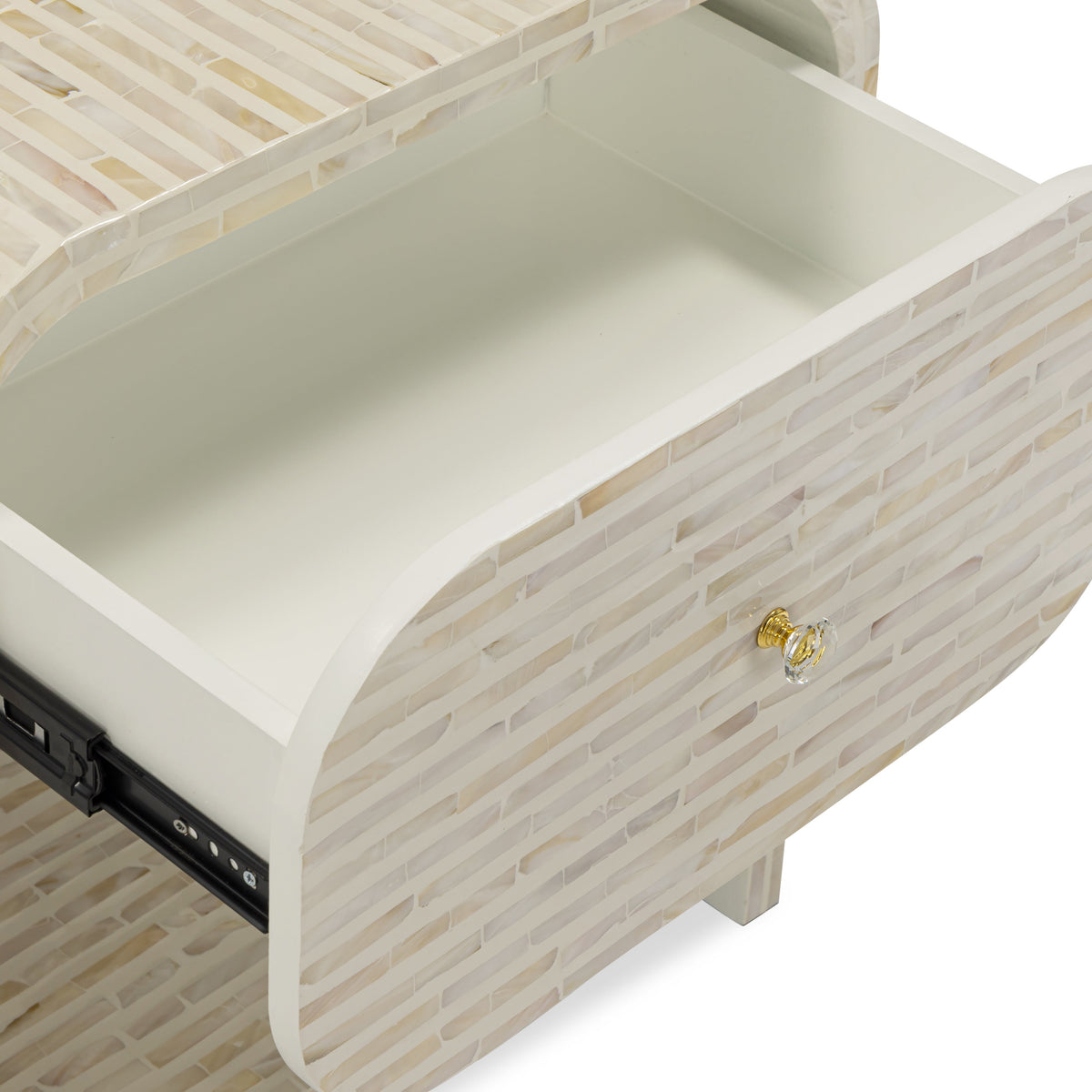 Borno 20" Mother of Pearl Nightstand - View 4