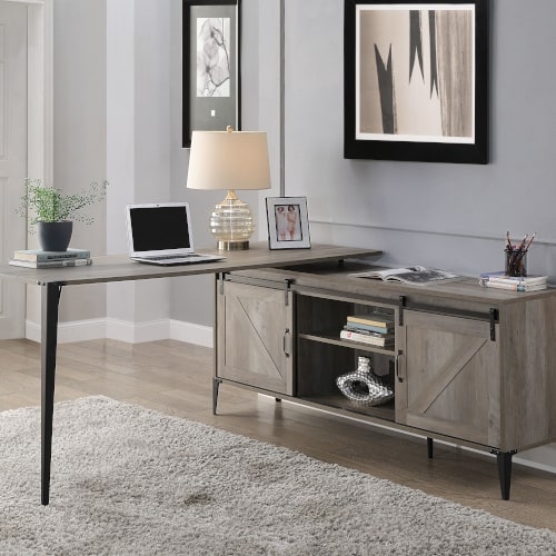 Zakwani L-Shaped Writing Desk