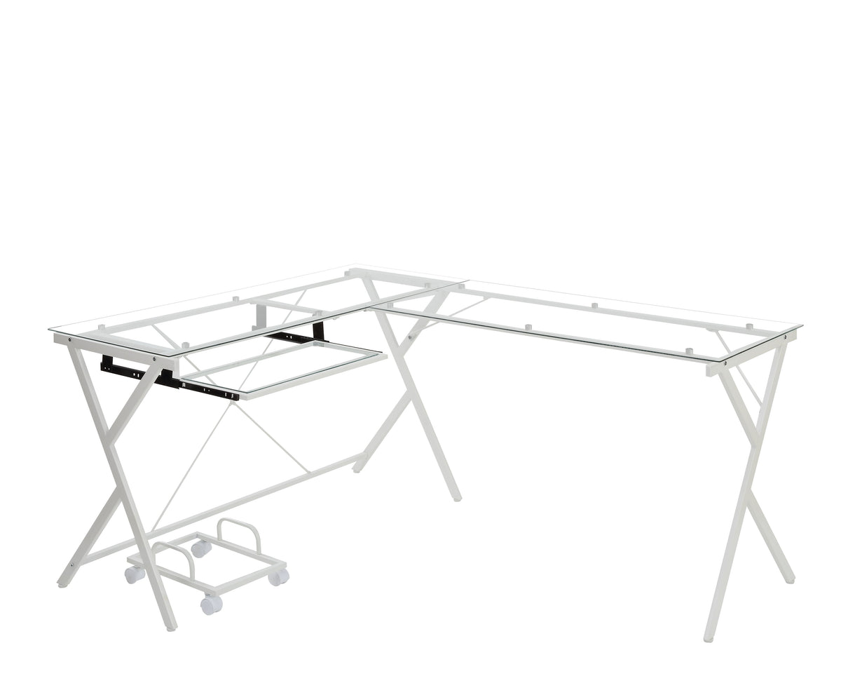 Demas L-Shaped Corner Computer Desk
