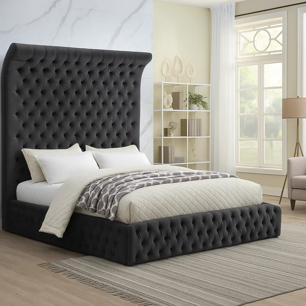 Yafa Velvet Bed