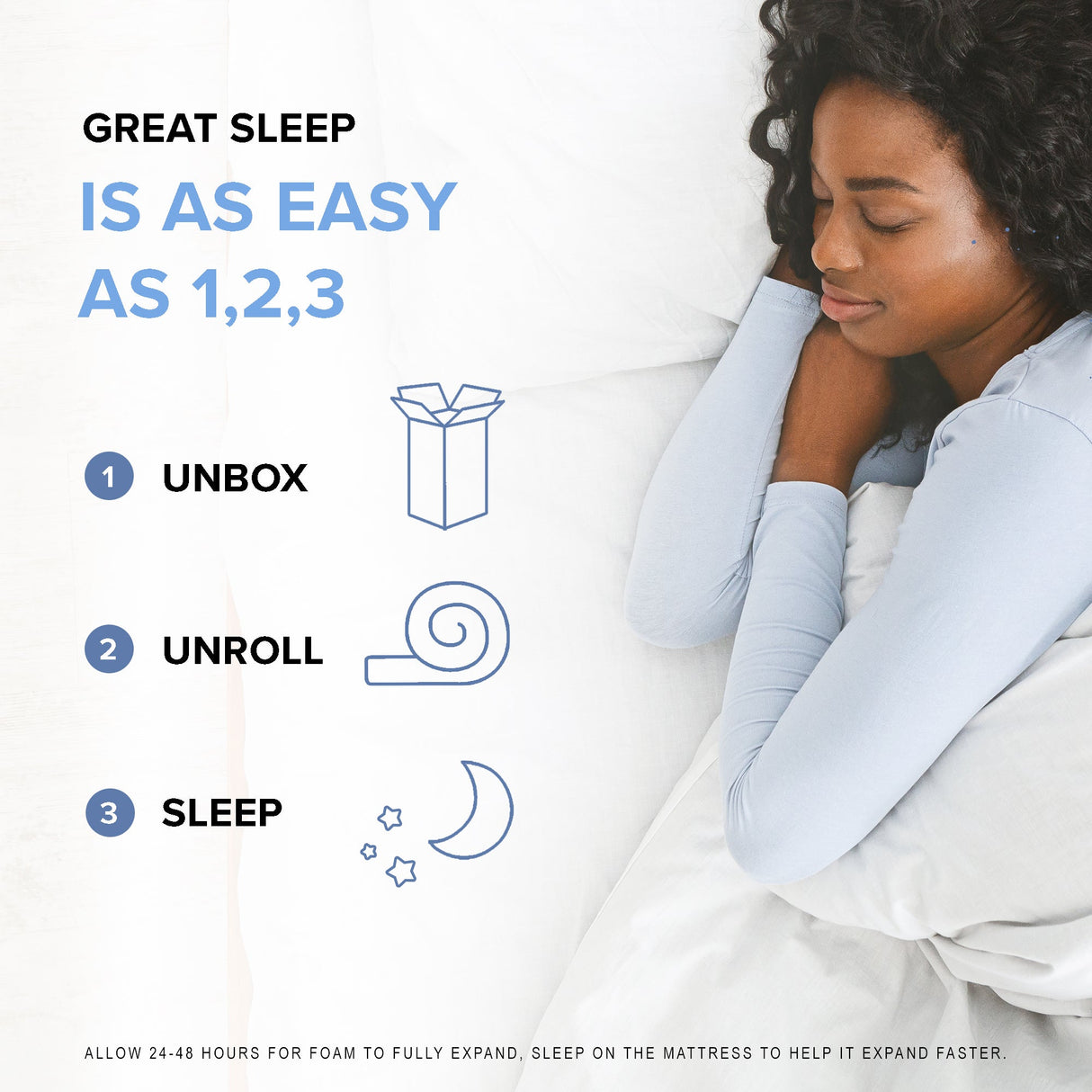 12” EcoCore Hybrid Deluxe - Medium Plush Mattress | Cooling Gel Comfort