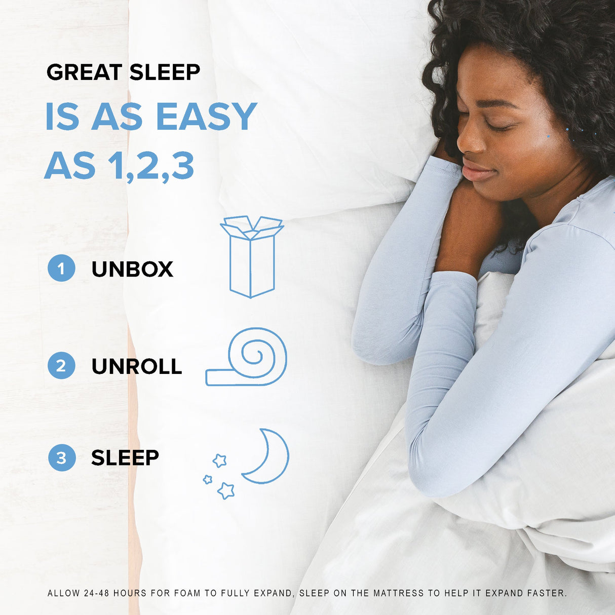 10" EcoCore Origin Medium Firm Mattress - Supportive Cooling Sleep