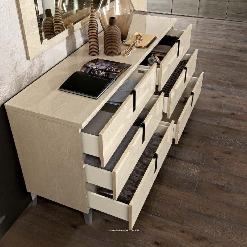 Kroma Sand Birch Bedroom Set