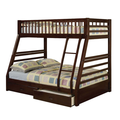 Jason Twin over Full Bunk Bed with 2 Storage Drawers