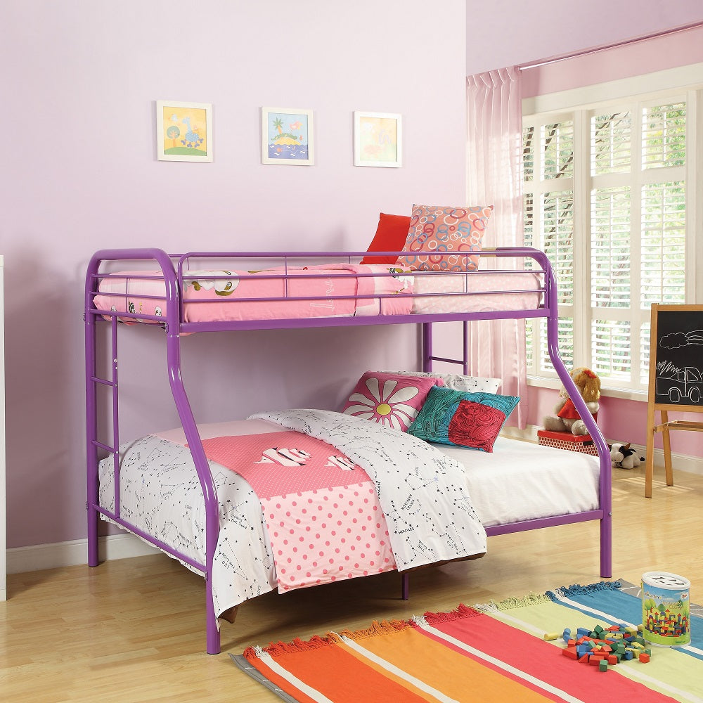 Tritan Metal Bunk Bed with Built-In Side Ladders