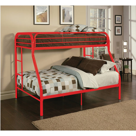 Tritan Metal Bunk Bed with Built-In Side Ladders