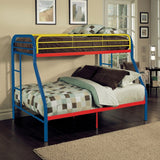 Tritan Metal Bunk Bed with Built-In Side Ladders