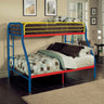 Tritan Metal Bunk Bed with Built-In Side Ladders