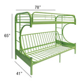 Eclipse Metal Futon Bunk Bed