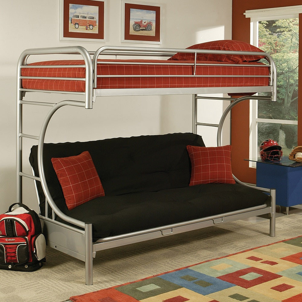 Eclipse Metal Futon Bunk Bed