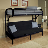 Eclipse Metal Futon Bunk Bed