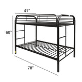Thomas Twin over Twin Metal Bunk Bed