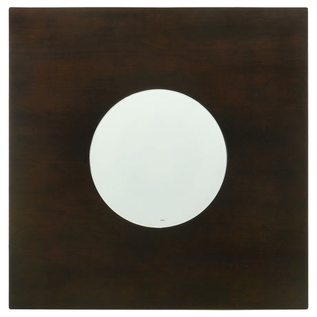 Gabriel Square Counter Height Dining Table & Sets - Lazy Susan & Wine Storage in Cappuccino – view 14