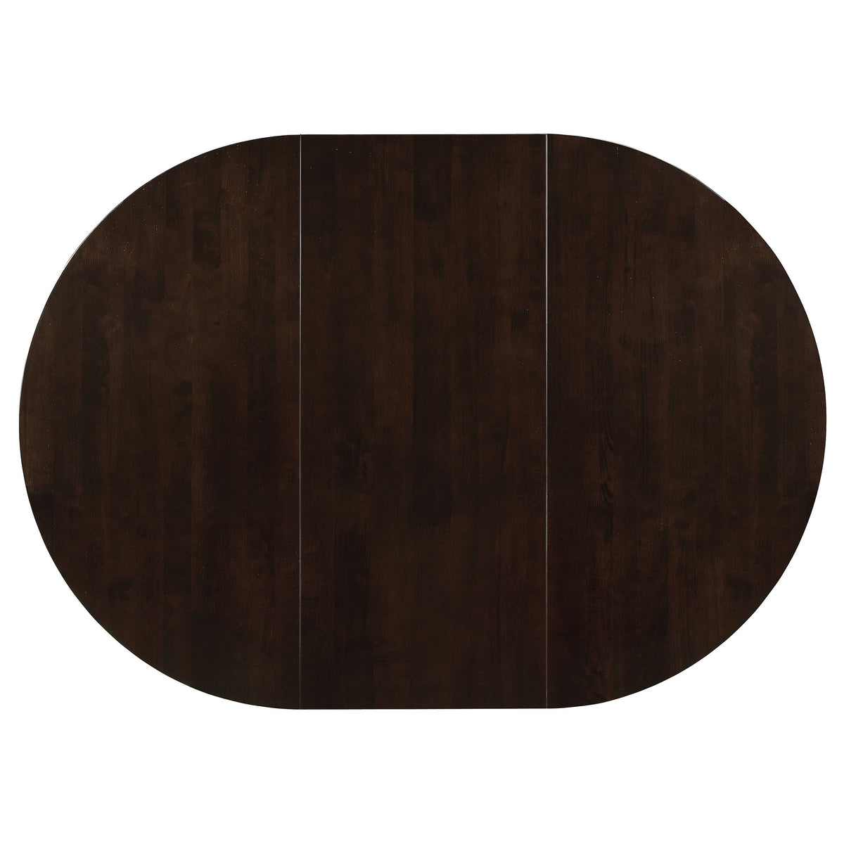 Gabriel Oval Extension Dining Table & Sets - Transitional Cappuccino with Upholstered Side Chairs – view 9
