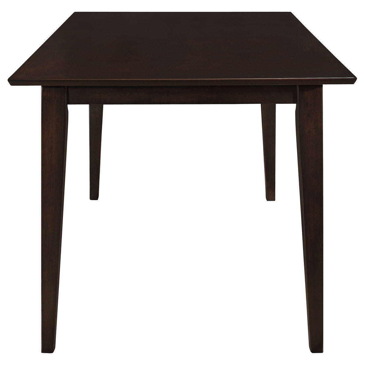 Gabriel 59" Rectangular Dining Table & Sets - Transitional Cappuccino with Lattice or Upholstered-Back Chairs – view 18
