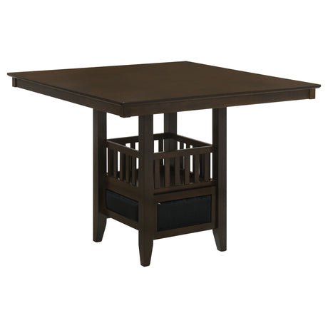 Jaden 47" Square Counter Height Dining Table & Set - 47" Counter Height Table Only