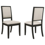 Louise Extension Leaf Dining Table & Sets - Set of 2 Side Chairs