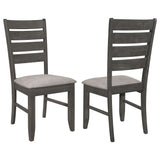 Dalila Plank-Top Dining Table & Sets - Set of 2 Side Chairs