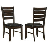 Dalila 66" Plank-Top Dining Table & Sets - Set of 2 Side Chairs