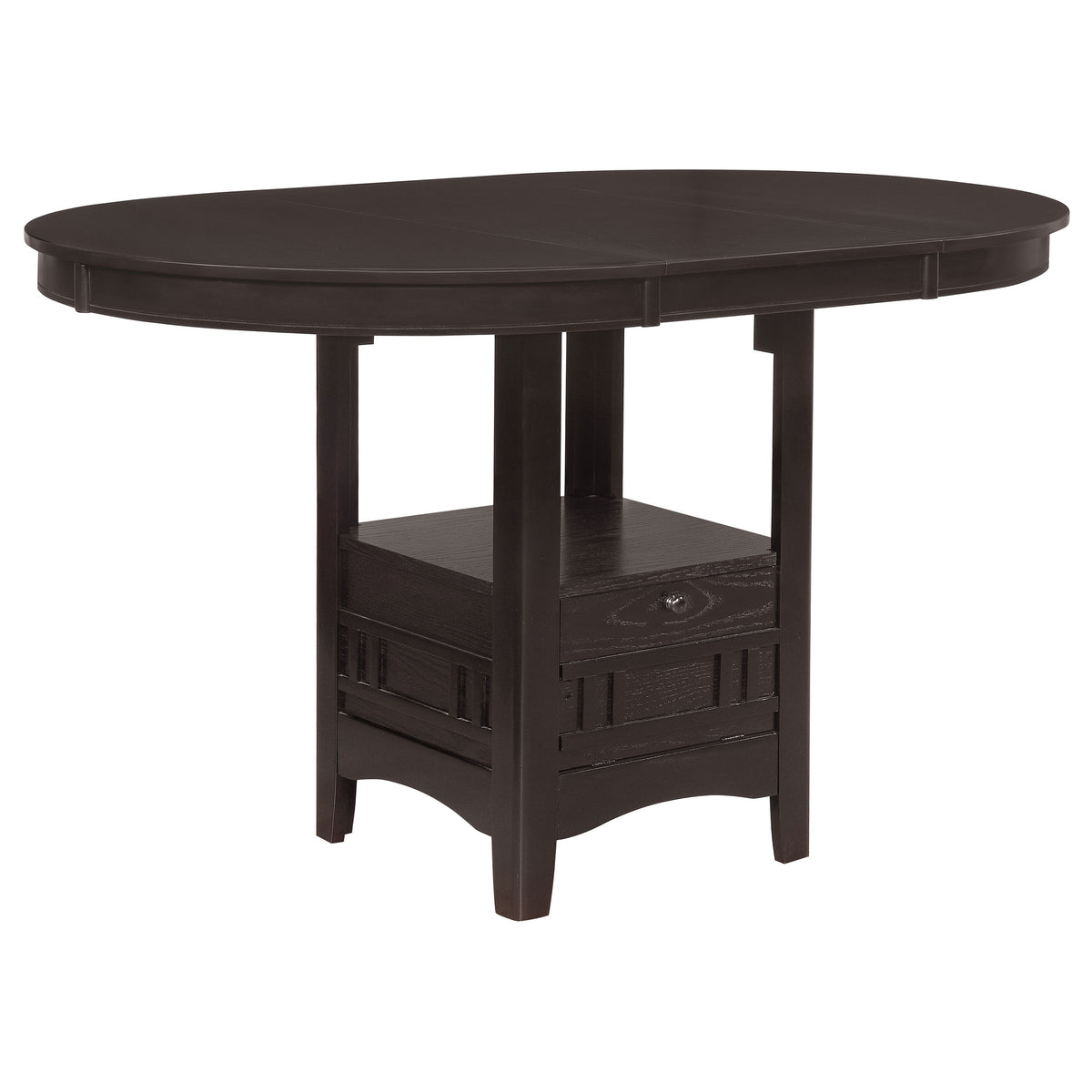 Lavon Oval Counter Height Extension Table & 5-Piece Set - Counter Height Table Only (42"-60")