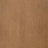 Baney Button-Tufted Wingback Dining Chair - Beige Fabric with Nailhead Trim & Rustic Grey Legs – view 10
