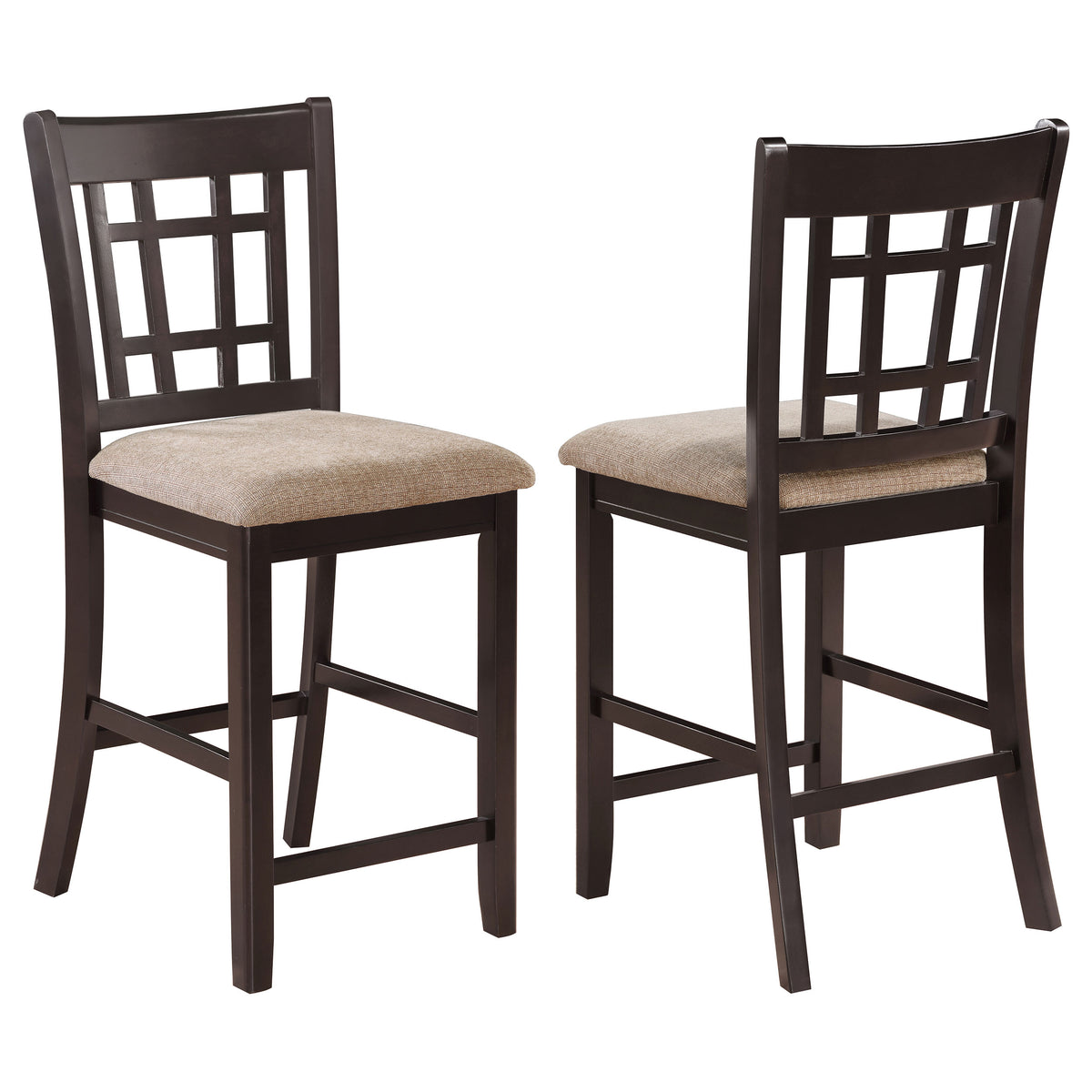 Lavon Counter Height Extension Dining Table & Set - Set of 2 Counter Chairs