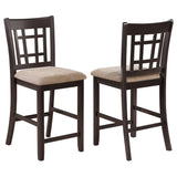Lavon Counter Height Extension Dining Table & Set - Set of 2 Counter Chairs