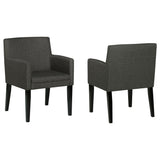 Catherine 84" Double Pedestal Dining Table & Sets - Set of 2 Arm Chairs