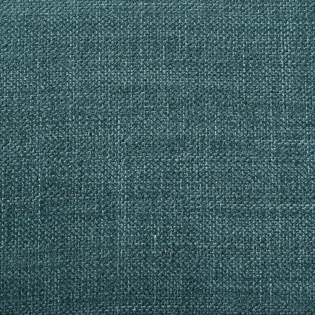 Paxton Upholstered Dining Side Chairs, Set of 2 - Teal Blue Fabric with Brown Wood Legs – view 10