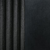 Barrand Channel Corduroy & Velvet Dining Side Chairs, Set of 2 - Black with Black Wood Legs – view 12