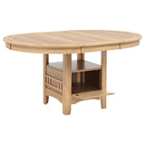 Lavon Round-to-Oval Extension Dining Table & 5-Piece Set - Extension Table Only (42.25"-60")