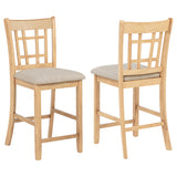 Lavon Oval Counter Height Extension Dining Table & Sets - Set of 2 Counter Chairs