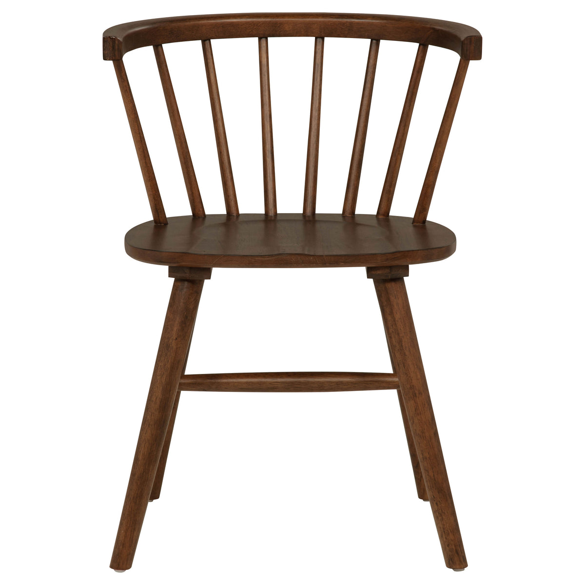 Jeffries Windsor Dining Side Chairs, Set of 2 - Spindle Back Wood Chairs in Black or Walnut – view 15