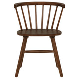 Jeffries Windsor Dining Side Chairs, Set of 2 - Spindle Back Wood Chairs in Black or Walnut – view 15