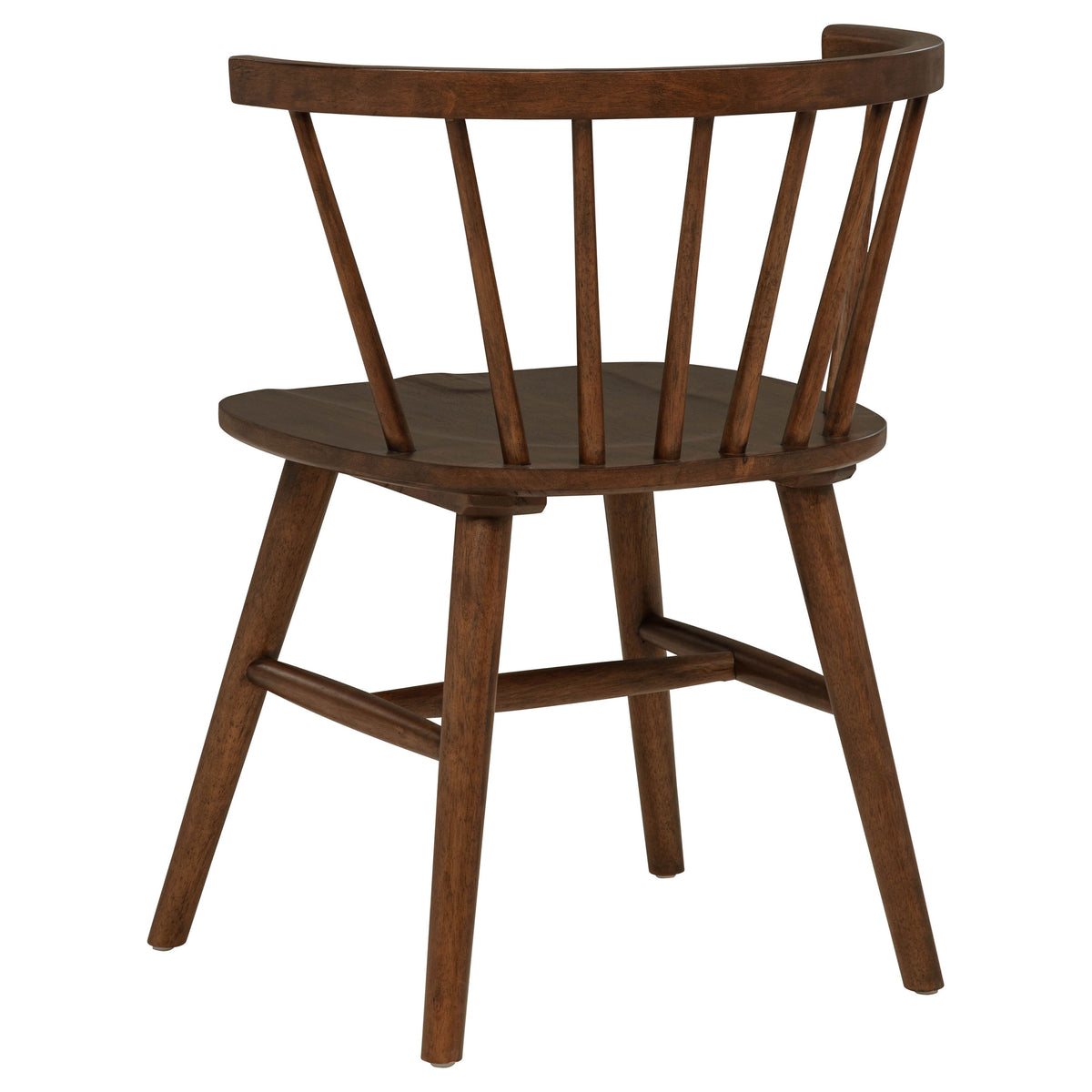 Jeffries Windsor Dining Side Chairs, Set of 2 - Spindle Back Wood Chairs in Black or Walnut – view 18
