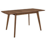Alfredo Mid-Century Butterfly Leaf Dining Table & Sets - Extension Table Only (47"-63")