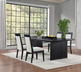 Brookmead Extendable Dining Collection - 5pcs- Table + 4 Side Chairs