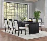 Brookmead Extendable Dining Collection - 7pcs- Table + 6 Side Chairs