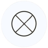 Aviano 48" Round Glass Top Dining Table & Base - Sculptural Ring-Motif Metal Base in Gunmetal – view 6