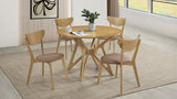 Elowen 42" Round Dining Table & 5-Piece Set - 5pcs- Table + 4 Side Chairs