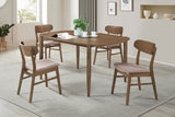 Dortch 63" Dining Table & Sets - 5pcs- Table + 4 Side Chairs