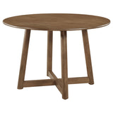 Dinah 47" Round Dining Table & 5-Piece Set - 47" Round Table Only