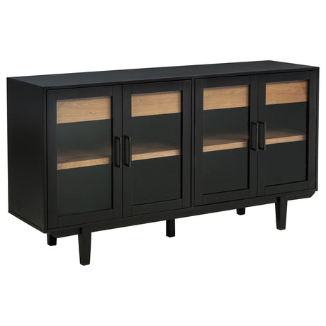 Middleton Extension Dining Collection - Black Sideboard