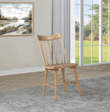 Middleton Extension Dining Collection - Natural Oak Veneer Table with Windsor or Upholstered Chairs, Bench & Sideboard - lifestyle
