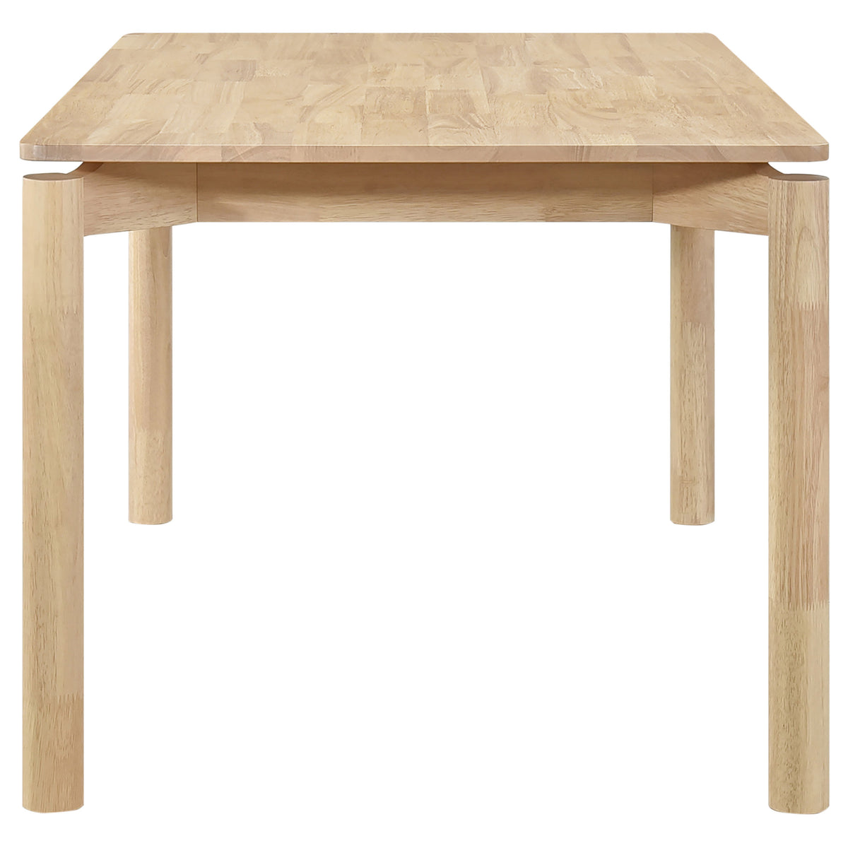 Parkridge 59" Rectangular Dining Table & Sets - Mid-Century White Washed Wood with Rounded-Back Chairs – view 17