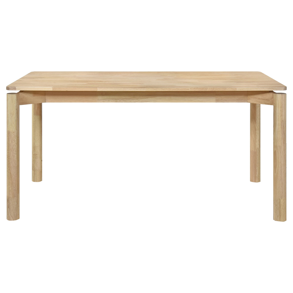 Parkridge 59" Rectangular Dining Table & Sets - Mid-Century White Washed Wood with Rounded-Back Chairs – view 7